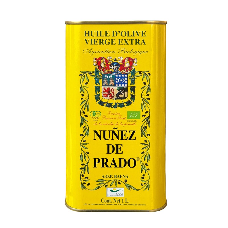 Nuñez de Prado Extra Virgin Olive Oil – USDA Organic, 33.8 Fl Oz (Pack of 1)