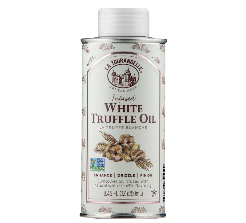 , White Truffle Oil, Complex Gourmet Earthy Flavor for Drizzling over Pasta, ... gallery