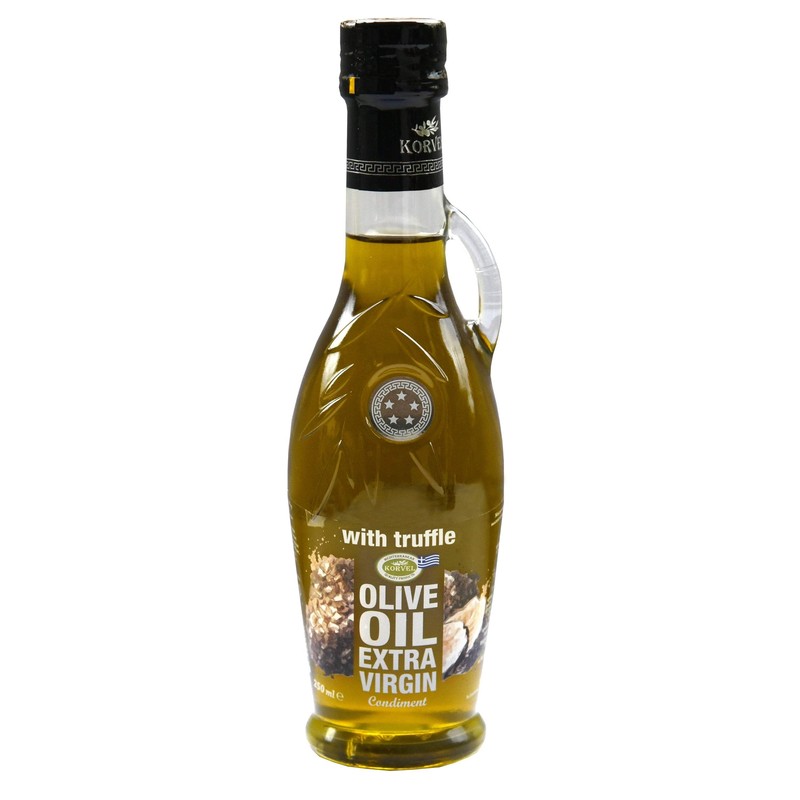 KORVEL Greek EVOO with Truffle, Amphora 8.45 fl oz-2 pack gallery