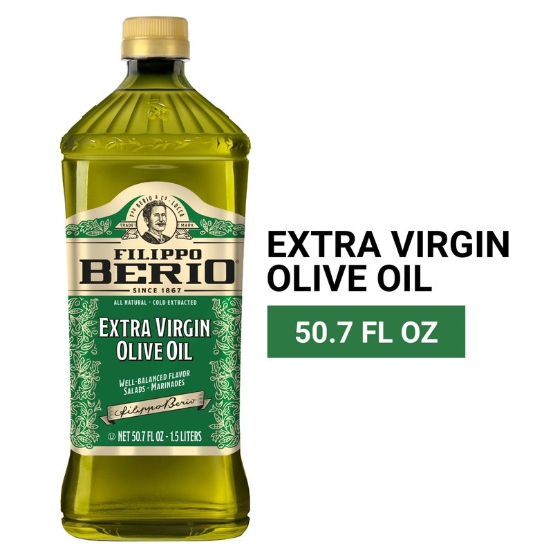 Extra Virgin Olive Oil Cold Pressed 1.5L Culinary Salad Dressing Kosher Quality