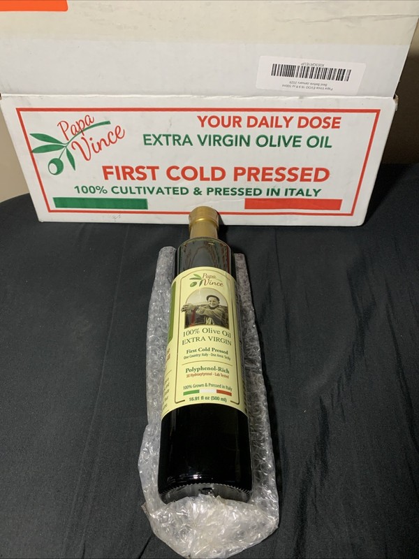 Papa Vince Olive Oil Extra Virgin – First Cold Press Family Harvest Oct 2024/25