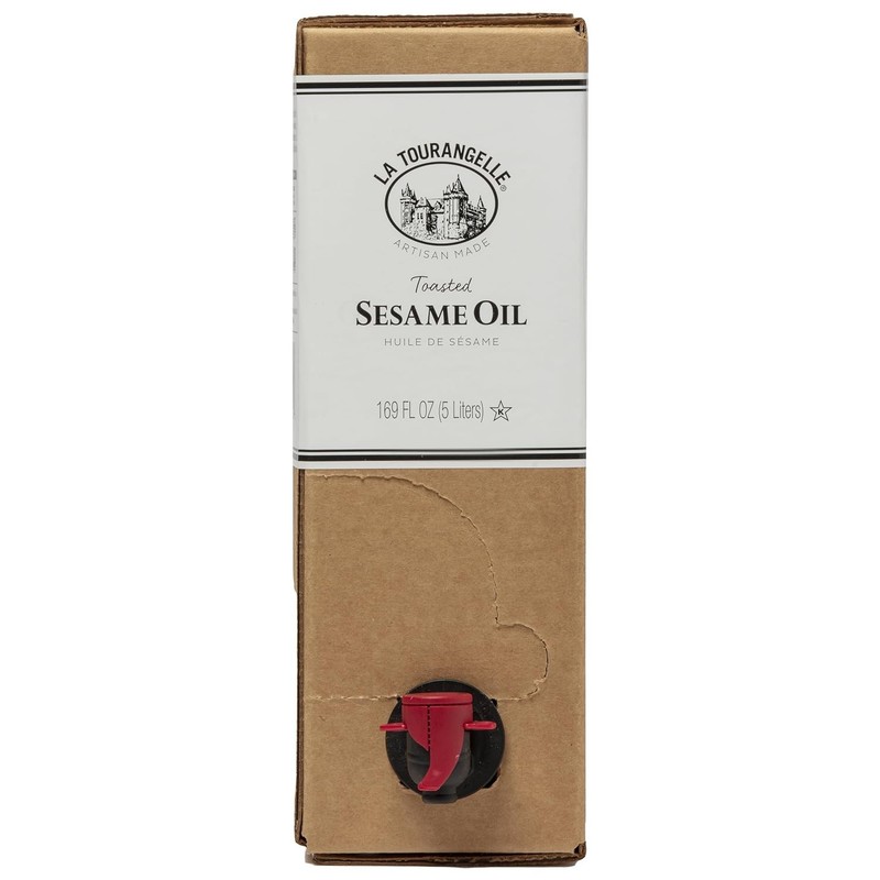 La Tourangelle, Toasted Sesame Oil, Great for Cooking, Add to 169 Fl Oz