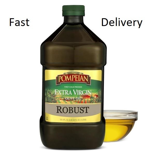 Pompeian Robust Extra Virgin Olive Oil – 101 fl oz