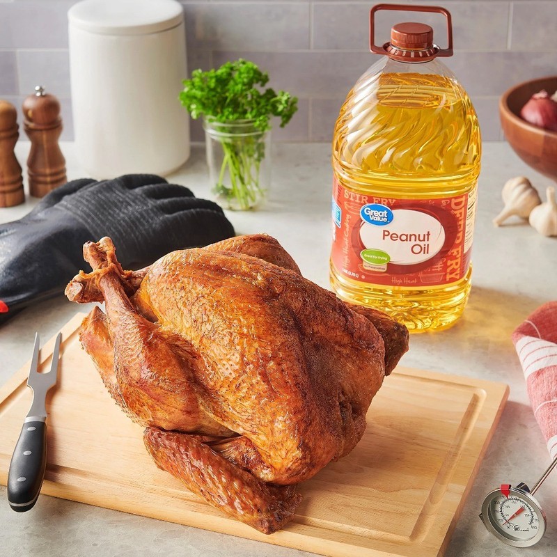 Pure Peanut Oil for Cooking, Heart-Healthy, All-Purpose, 1 Gallon Bottle gallery