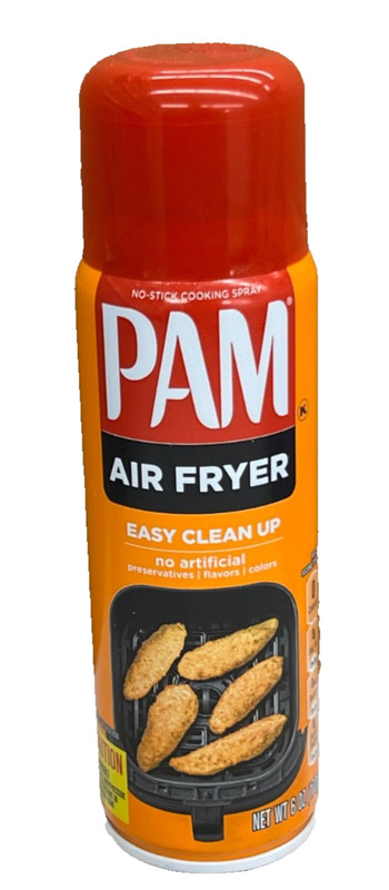 PAM Air Fryer Easy Cleanup Cooking Spray 6 oz