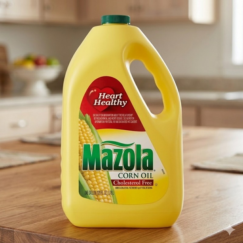 Mazola Corn Oil 1 Gallon Cooking Oil Cholesterol Free Heart Healthy Kitchen