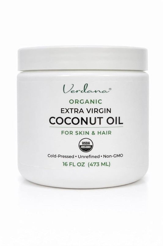 Extra Virgin Organic Coconut Oil for Skin – Rich 16 Fl Oz (Pack of 1)