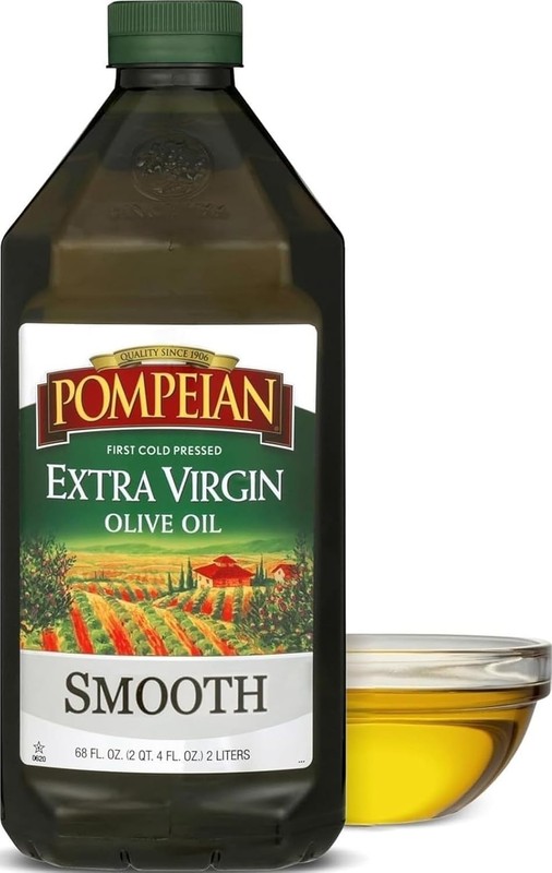 68 fl oz Extra Virgin Olive Oil - First Cold Pressed, Perfect for Baking gallery