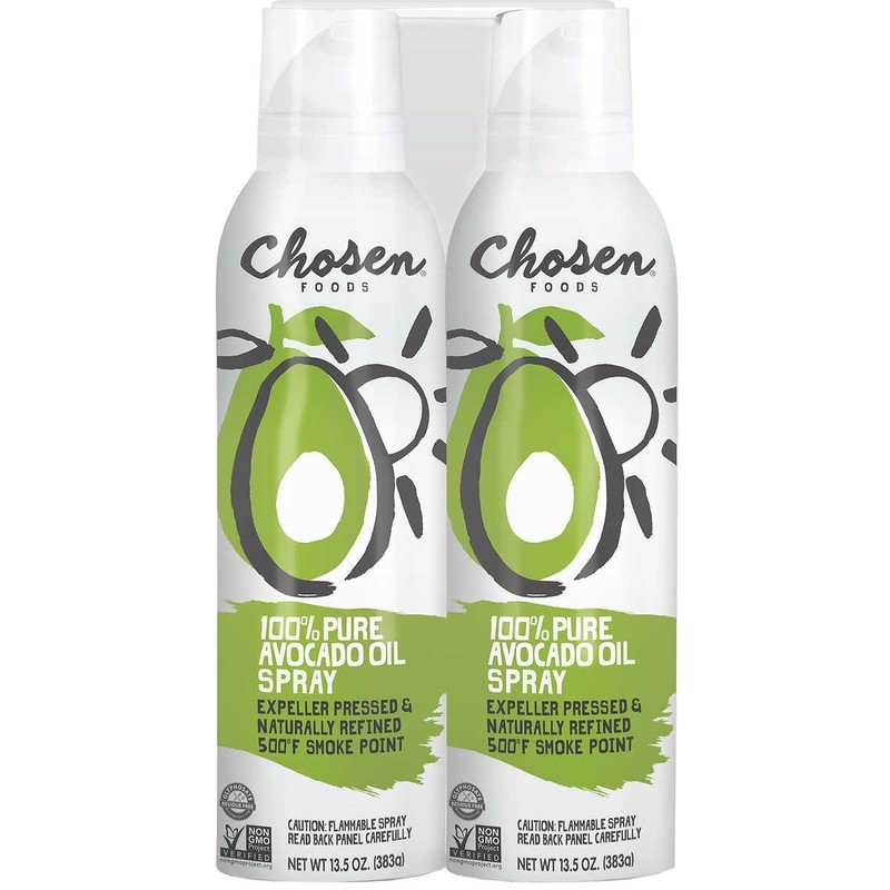 Chosen Foods Avocado Oil Spray, 13.5 Ounce (2 Count)