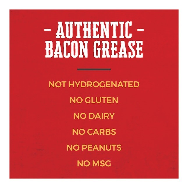 Bacon Up Bacon Grease Rendered Bacon Fat for Frying, Cooking, Baking, 14 ounces gallery