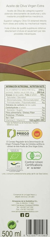 Rincon De La Subbetica-award winning,Organic cold pressed EVOO extra virgin..... gallery