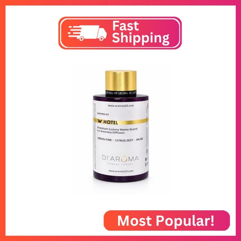 Di’Aroma Luxury W Hotel Resort Collection Fragrance Oil, Diffuser Oil for Waterl
