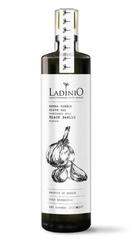 LADINIO Extra Virgin Olive Oil with Black Garlic Spray Bottle 200ml 6.7 fl oz gallery
