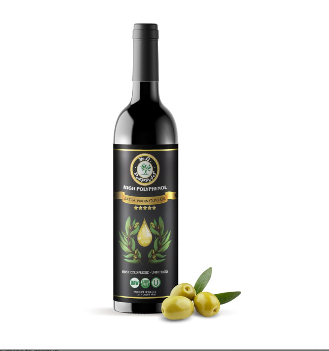 High Polyphenol Rich Olive Oil – New Harvest – Extra Virgin Olive Oil Polyphenol