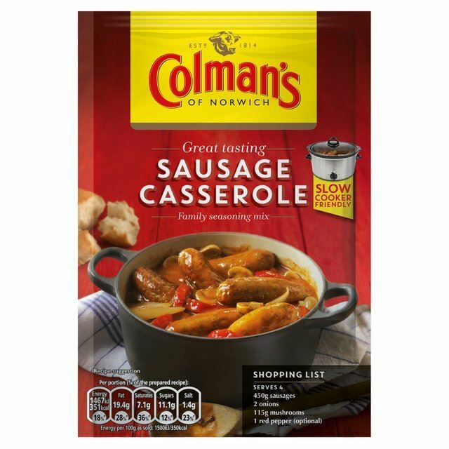 Colman’s Sausage Casserole Recipe Mix – 45g (0.1lbs)