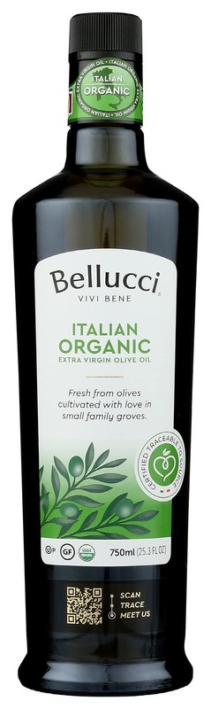 Bellucci Premium Oil Olive Extra Virgin Organic, 750 ml