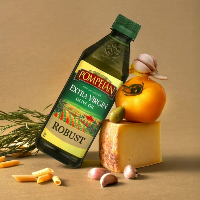Pompeian Robust Extra Virgin Olive Oil - 101 fl oz gallery
