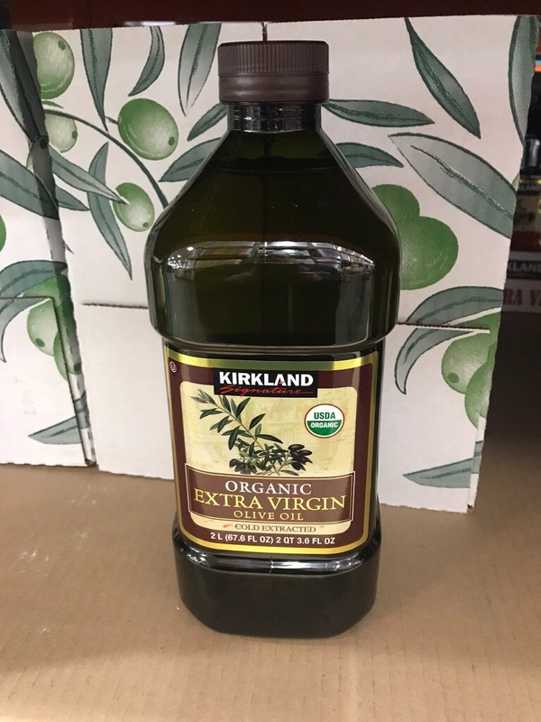 Kirkland Signature Organic Extra Virgin Olive Oil 2L (2 QT 3.6 fl oz)