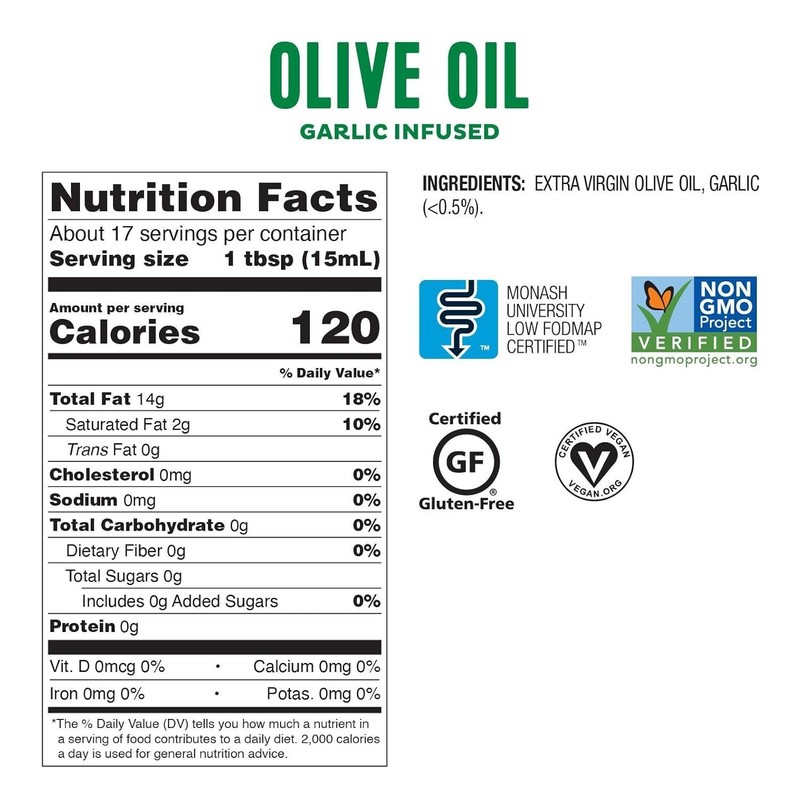Fody Food Co Extra Virgin Olive Oil Garlic Infused 250 Ml (pack of 1) gallery