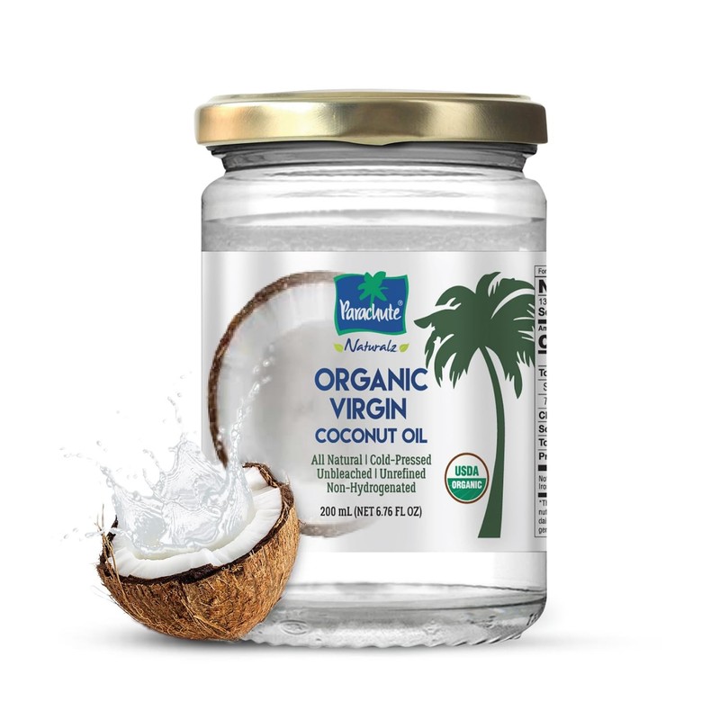 "Parachute Naturalz Organic Virgin Coconut Oil | Cooking Oil, Hair Oil, Body ... gallery