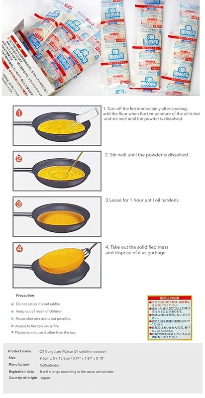 Waste Cooking Oil Powder pack of 6 gallery