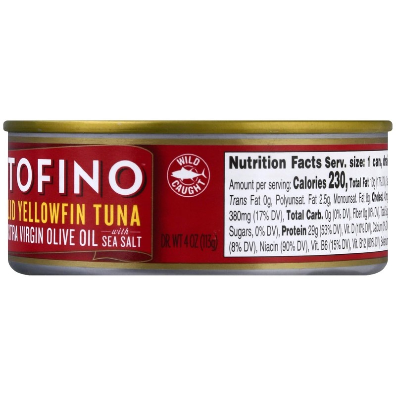 Portofino Yellowfin Tuna in EVOO 4.5oz 12 Pack gallery