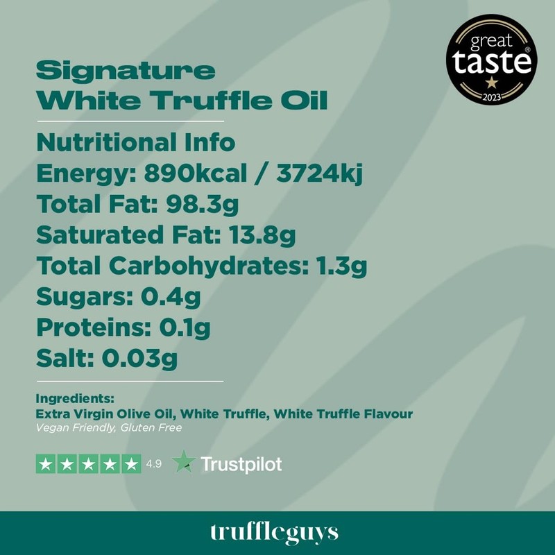 Truffleguys Signature White Truffle Oil 200ml | AwardWinning Premium White Tr... gallery