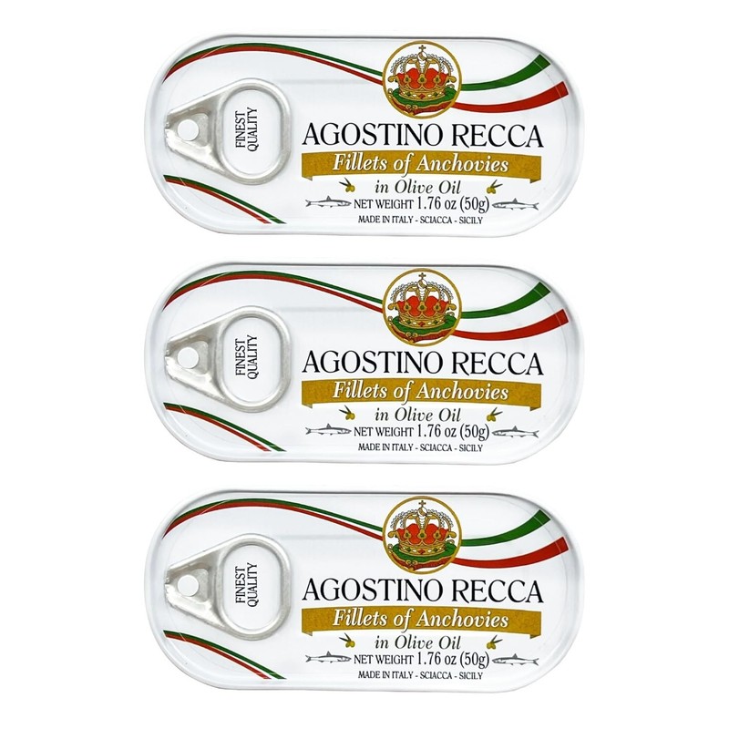 Italian Anchovies in Olive Oil - 3 Pack gallery