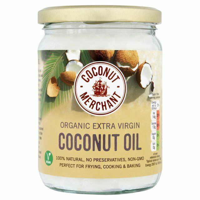 Coconut Merchant Organic Raw Extra Virgin Coconut Oil – 500ml (16.91fl oz)