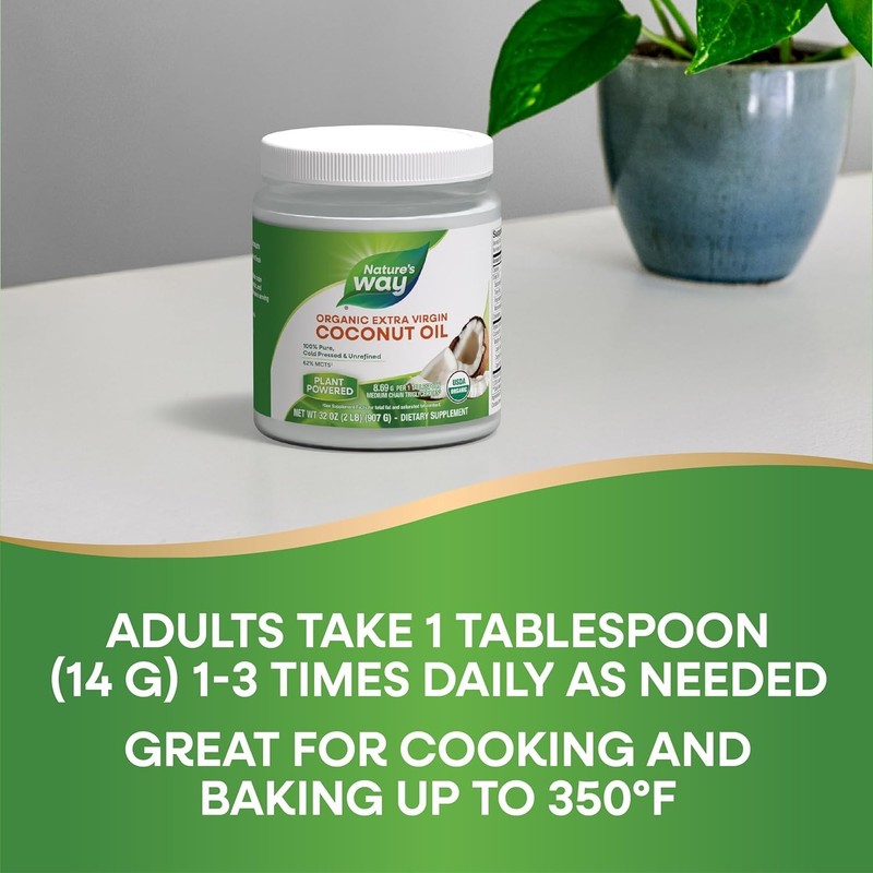 Healthy Cooking Essential: Organic Cold-Pressed Extra Virgin Coconut Oil - 32 Oz gallery