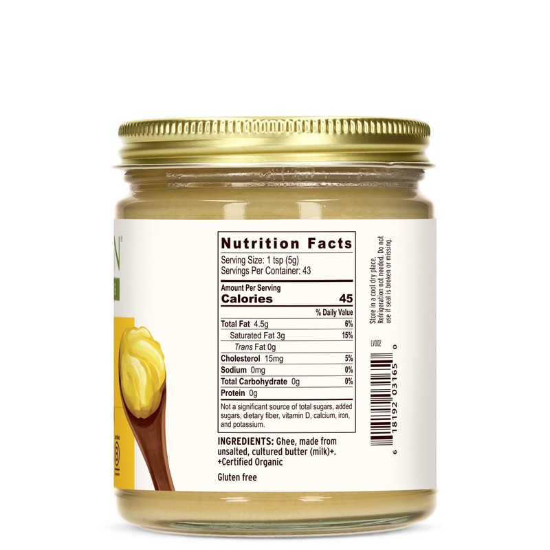 Grass-Fed Ghee – Original Cultured Organic Ghee (Clarified Butter) – Tasty Oi... gallery