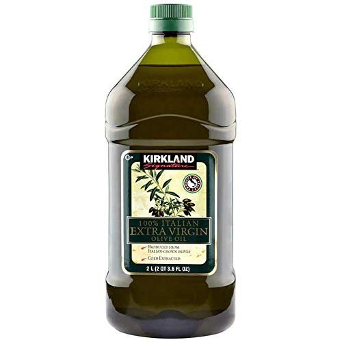 Kirkland Signature 100% Italian Cold Pressed Extra Virgin Olive Oil – 2 L