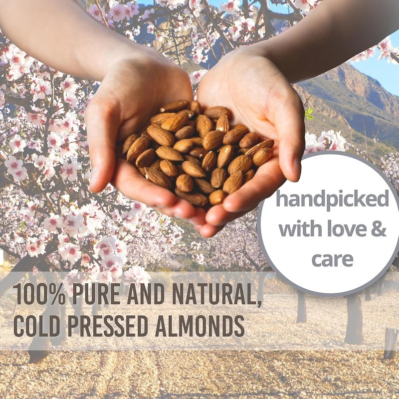 Aceite de almendras Essentially KateS 16.9 oz. 100% puro y natural y prensado en gallery