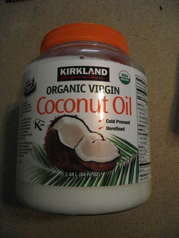 KS Kirkland Signature Organic Coconut Oil, 84 fl. oz. F