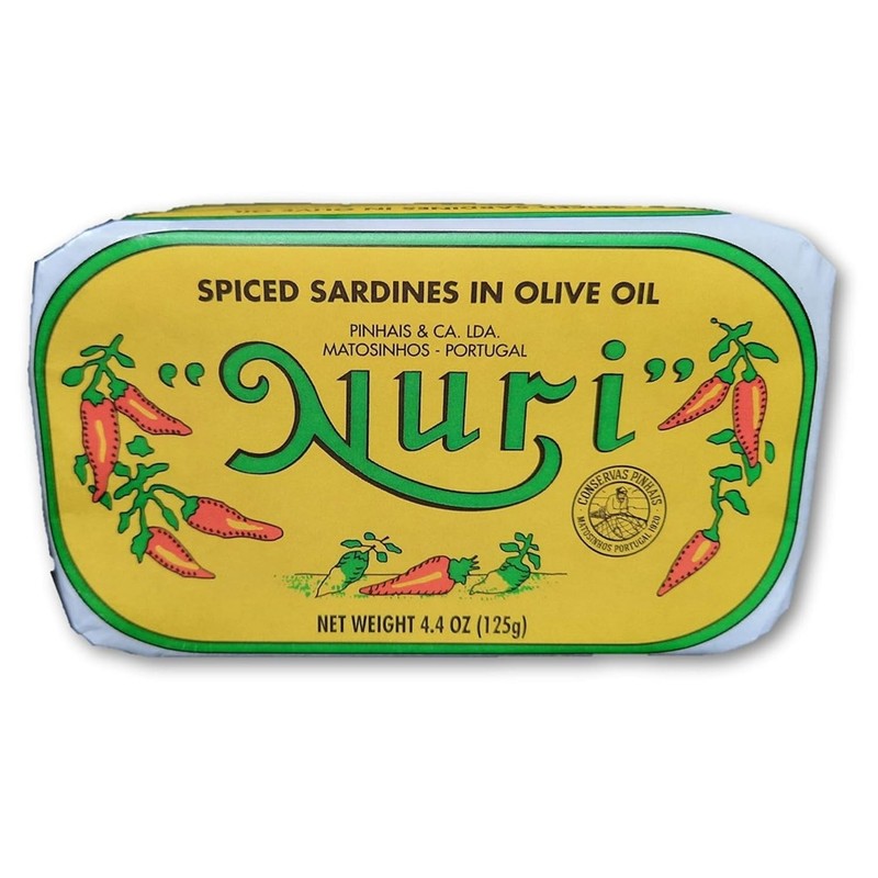 Portuguese Sardines in Spiced Olive Oil - 2 Pack, Wild Caught, Gluten-Free gallery