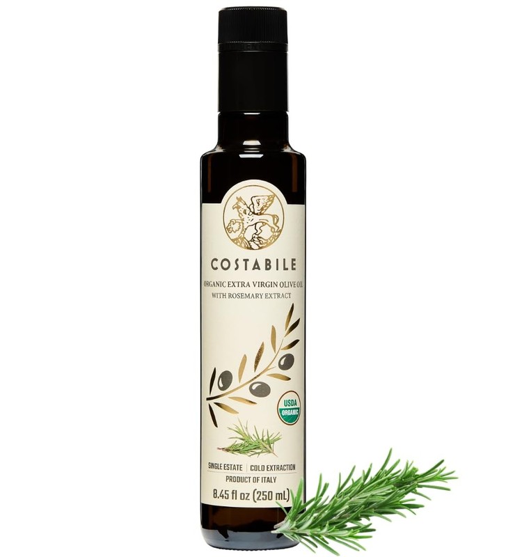 Rosemary Olive Oil Extra Virgin, Organic Rosemary Oil Cold Pressed from Pugl…