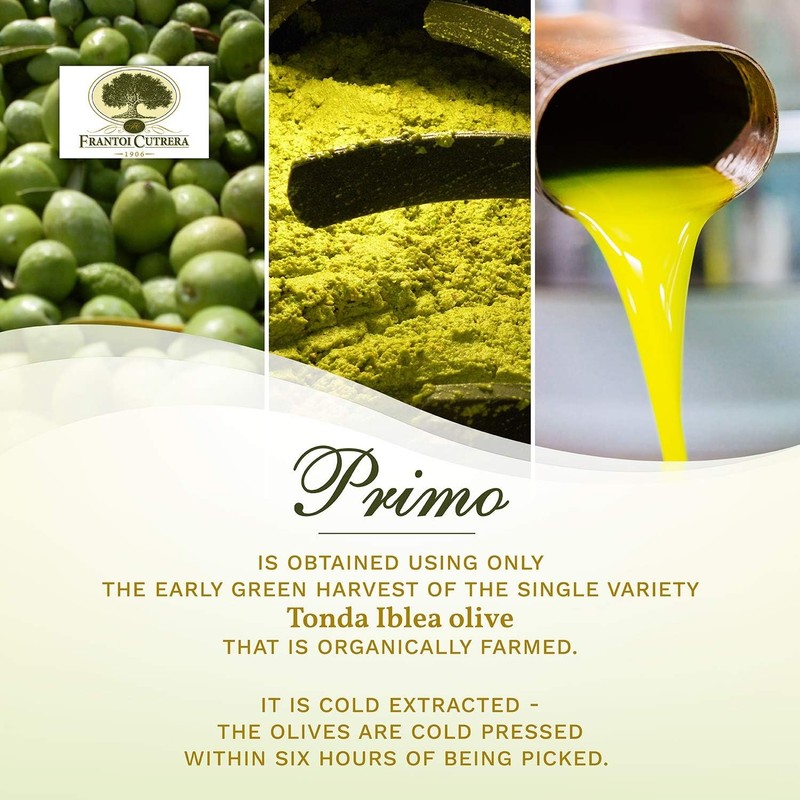 Frantoi Cutrera Primo Cold Extracted Italian Extra Virgin Olive Oil Cold Pres... gallery