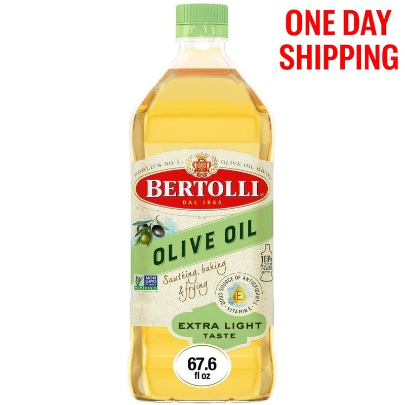 Bertolli Extra Light Olive Oil 67.6 oz Imported Cooking Frying Baking Oil