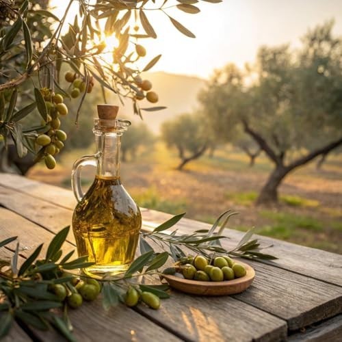 Cold Press Extra Virgin Olive Oil - Polyphenol Rich, Organic, Unprocessed, 500ml gallery