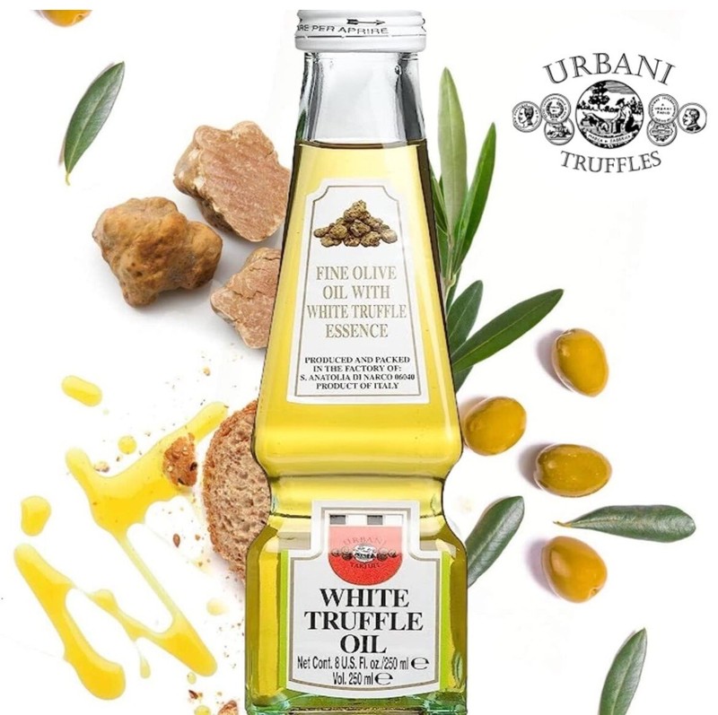 Urbani White Truffle Oil 1.8 Oz, Flavored Olive Oil, 04/30 2024, Free Shipping gallery