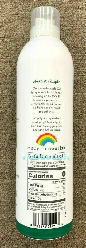 Chosen Foods 100% Pure Avocado Oil Spray LARGE 13.5oz New gallery