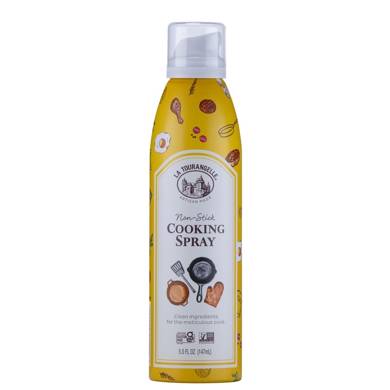 La Tourangelle, Non Stick Cooking Spray, Pressed Oil, Medium/High Heat, 5 Fl Oz
