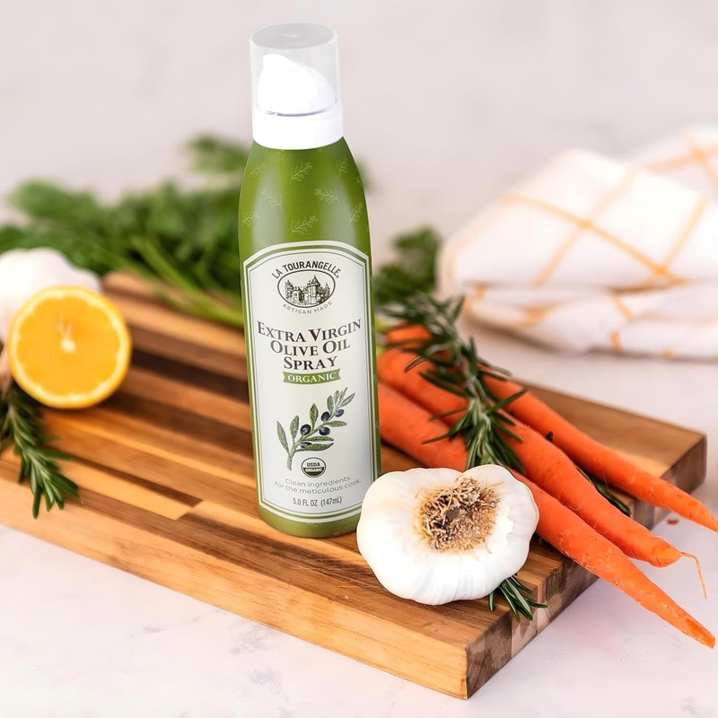 Organic Extra Virgin Olive Oil Spray - Cold-Pressed 5 Fl Oz, All-Natural Cooking gallery