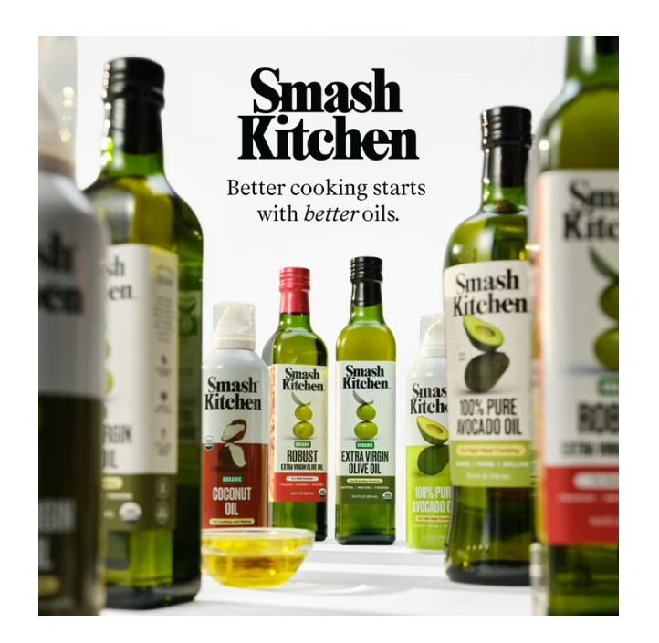 Smash Kitchen Avocado Oil Spray 4.7 fl oz Pure Non Stick Cooking Oil gallery