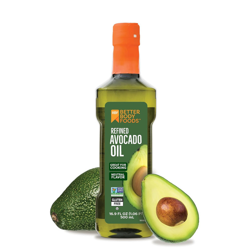 Refined Avocado Oil, Non-Gmo Cooking Oil, Kosher, Keto and Paleo Diet Friendly,