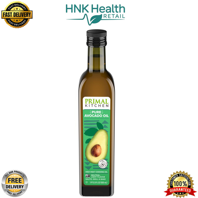 Primal Kitchen Avocado Oil, Whole30 Approved, Certified Paleo – 16.9 fl oz