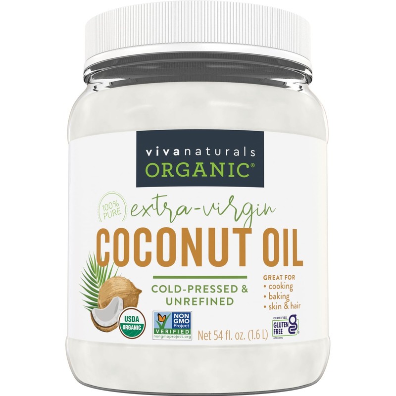 Organic Extra Virgin Coconut Oil 54 fl oz - Unrefined, Cold-Pressed, USDA Organi gallery
