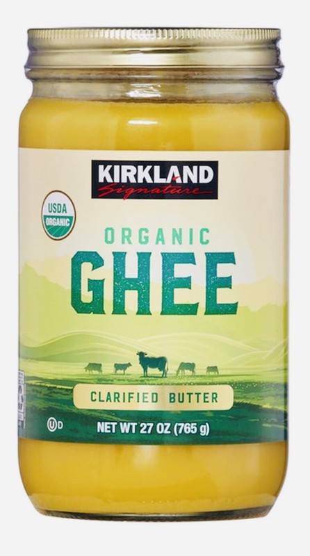 Kirkland Organic Ghee Clarified Butter 27 Fl Oz Jar