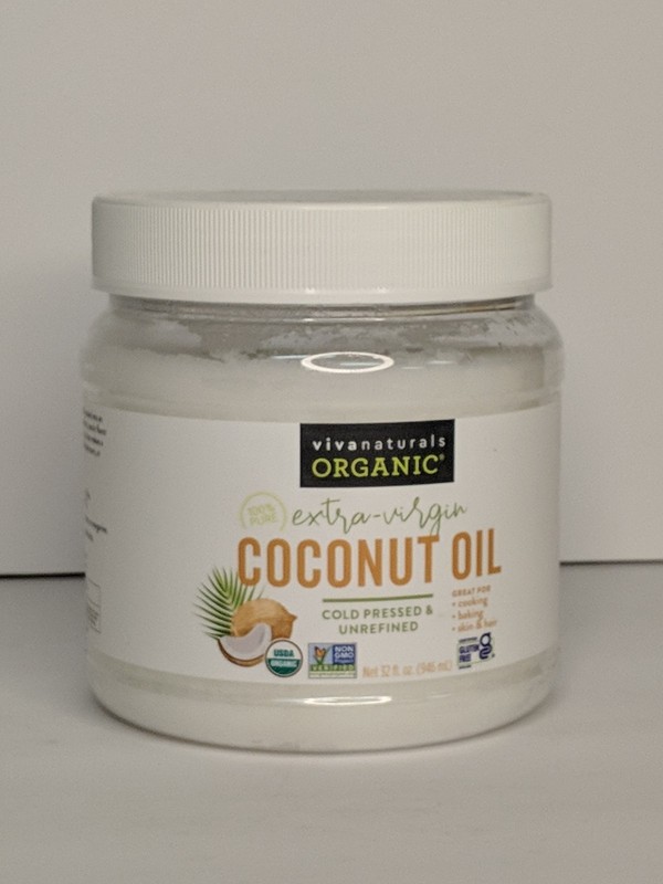 Viva Naturals Organic Extra Virgin Coconut Oil, 32 fl oz (946 ml)