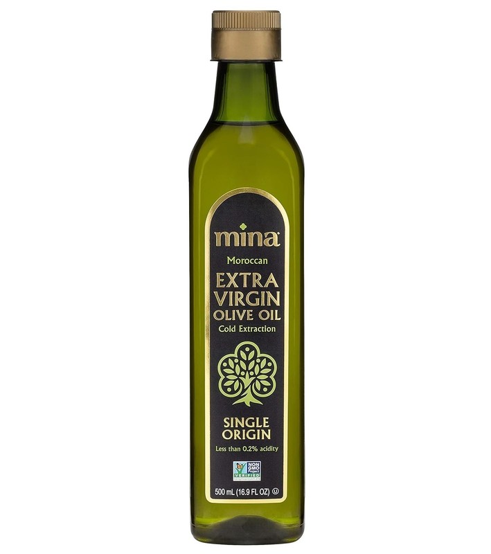 Mina Extra Virgin Olive Oil Single Origin Gourmet Moroccan Olive Oil Cold 16.9 o